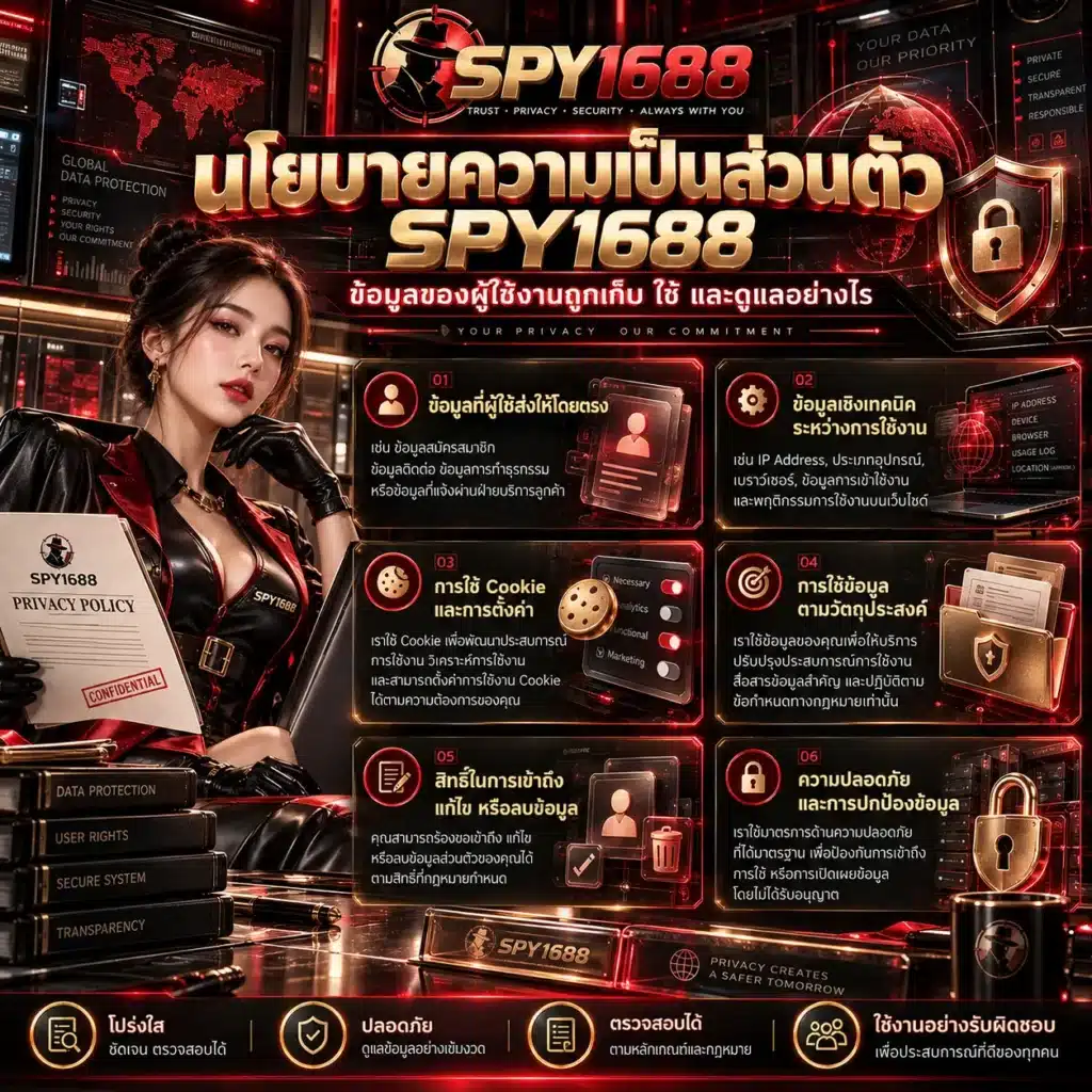 spy1688 นโยบาย